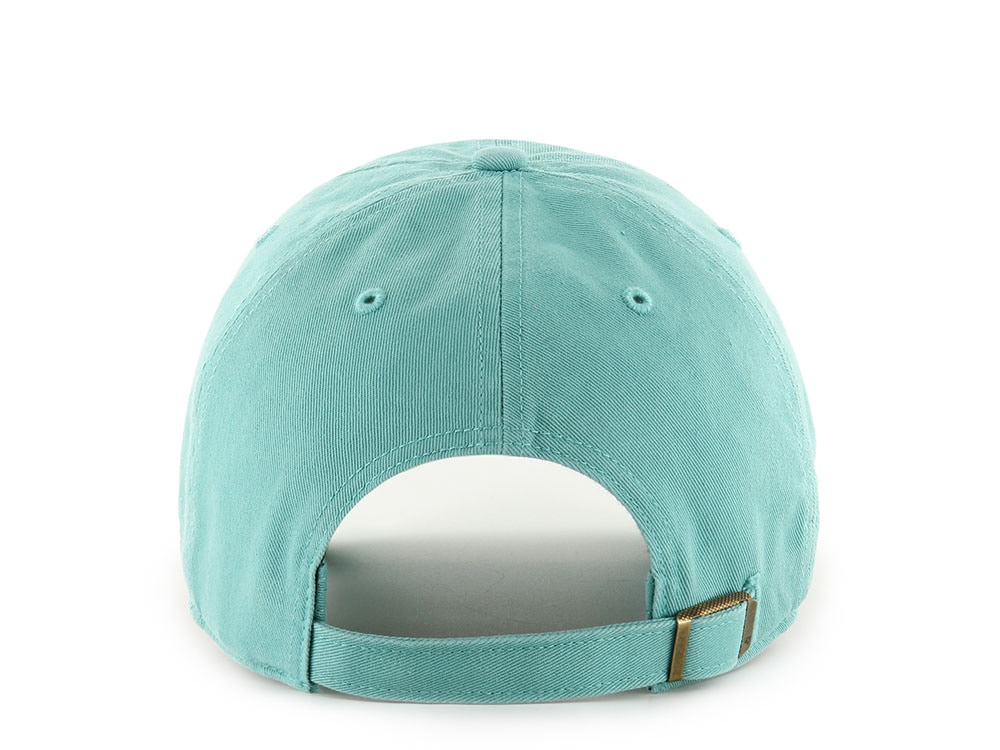 47 Brand New York Yankees Lagoon Blue Clean Up Strapback Gorra