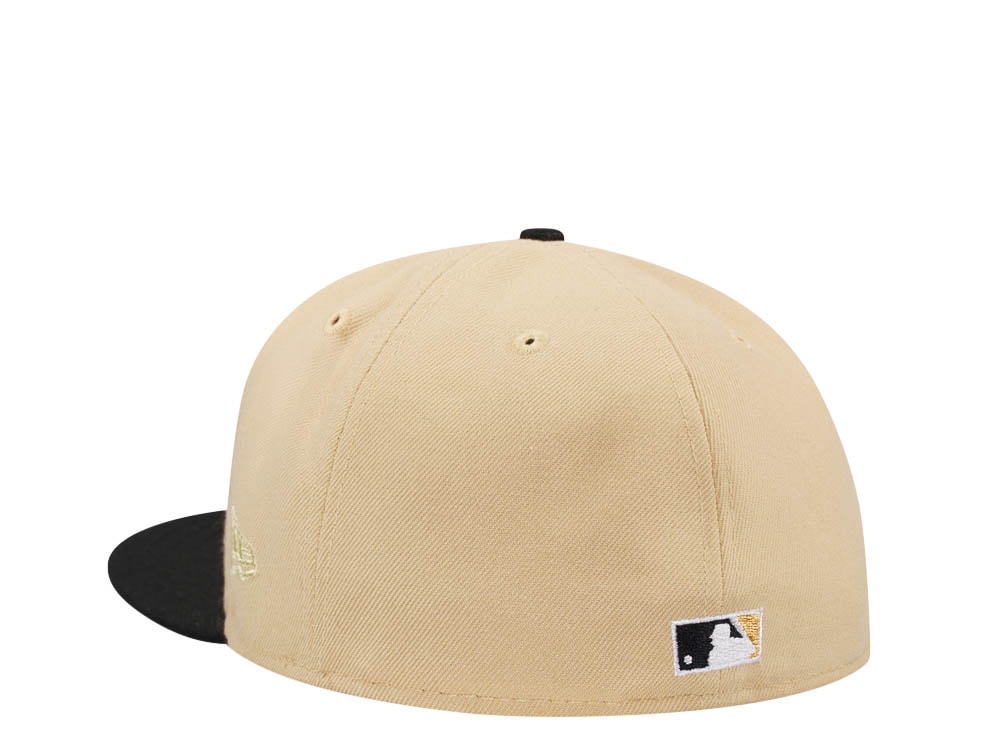 New Era Brooklyn Dodgers Ebbets Field Vegas Gold Two Tone Edition 59Fifty Fitted Gorra