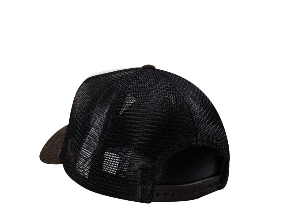 New Era Toronto Raptors Corduroy Trucker Edition 9Forty A Frame Snapback Gorra