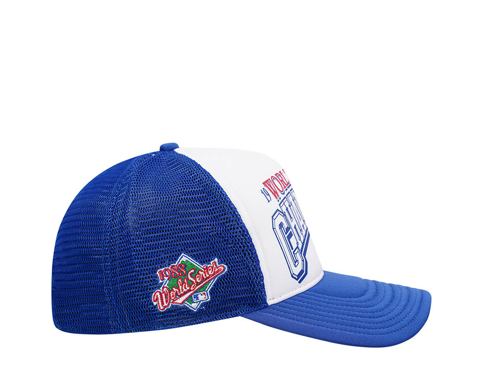 47Brand Los Angeles Dodgers BCPTN World Series Royal Foam Champ Offside Trucker Snapback Gorra