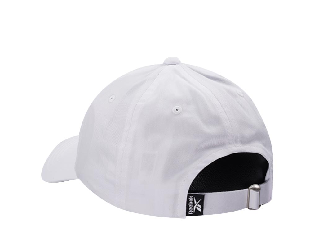 Reebok Logo White Strapback Gorra