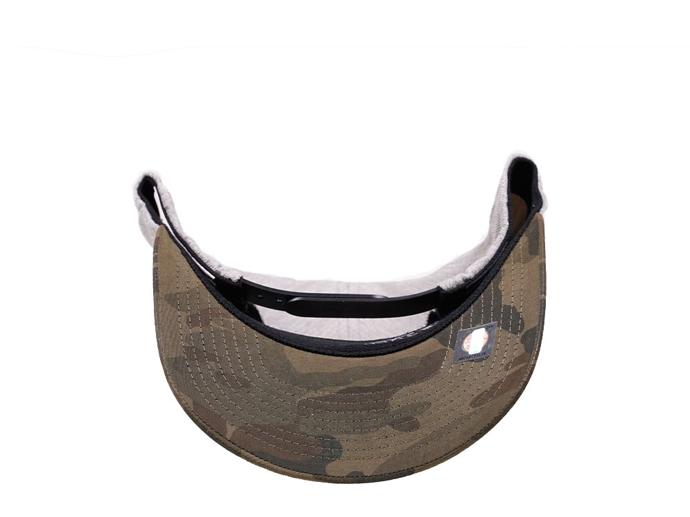 Mitchell & Ness Los Angeles Clippers Heather and Camo 110 Flex Snapback Gorra