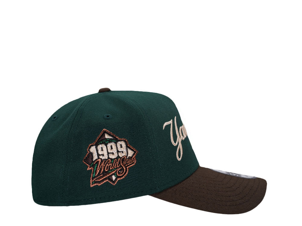 New Era New York Yankees World Series 1999 Script Two Tone 9Forty A Frame Snapback Gorra