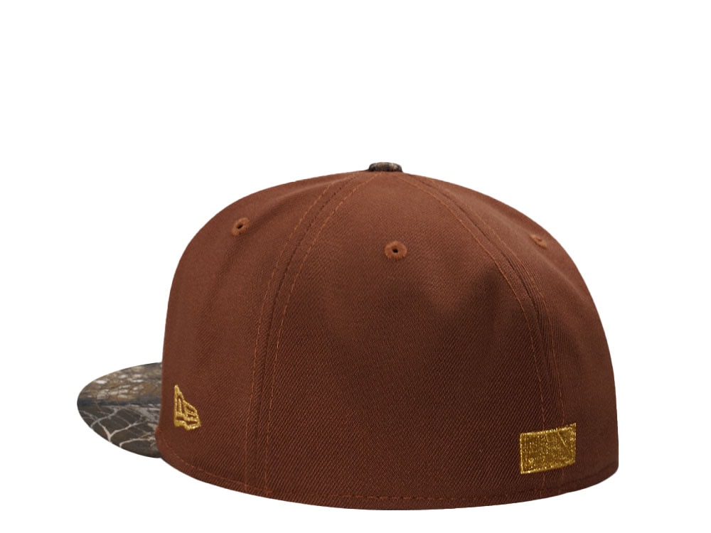 New Era Arizona Diamondbacks Inaugural Season 1998 Metallic Gold Two Tone Edition 59Fifty Fitted Gorra