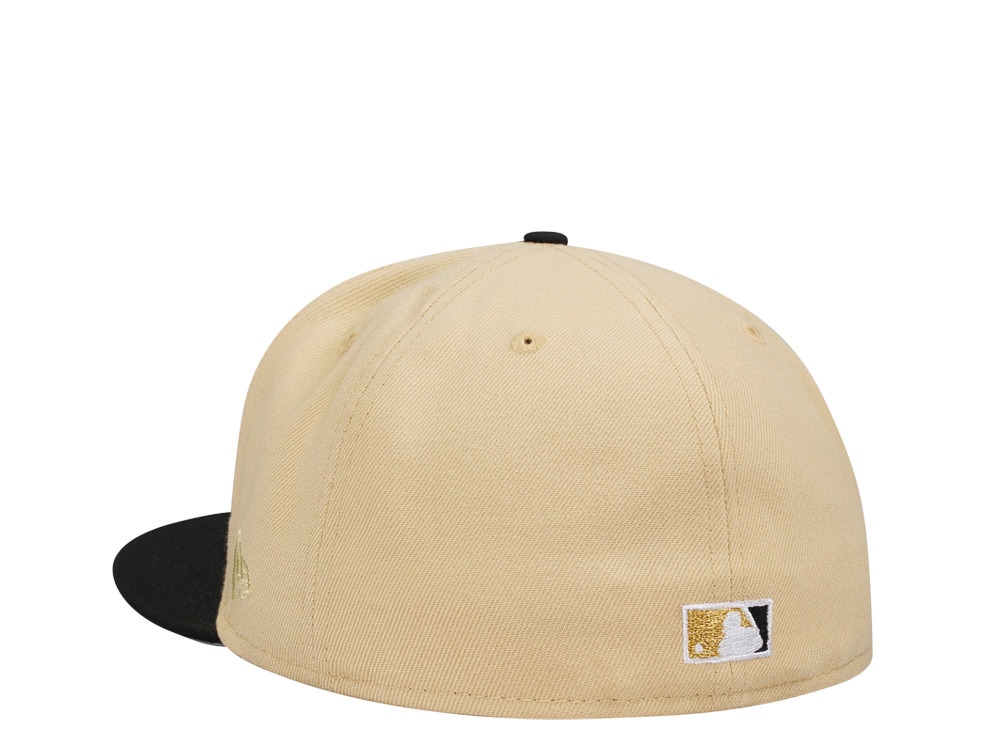 New Era San Diego Padres 25th Anniversary Black Vegas Two Tone Edition 59Fifty Fitted Gorra