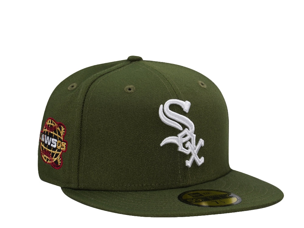 New Era Chicago White Sox World Series 2005 Rifle Green Prime Edition 59Fifty Fitted Gorra