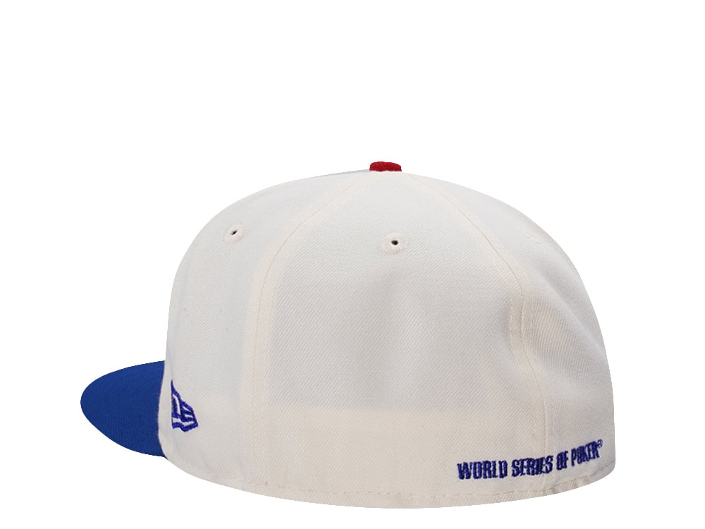 New Era World Series Of Poker Chip Chrome Two Tone Edition 59Fifty Fitted Gorra