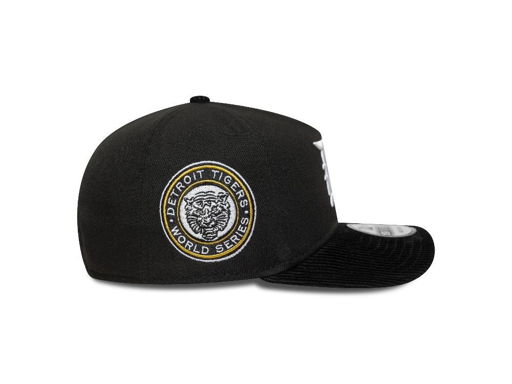 New Era Detroit Tigers Cooperstown Black Cord Visor 19Twenty Snapback Gorra