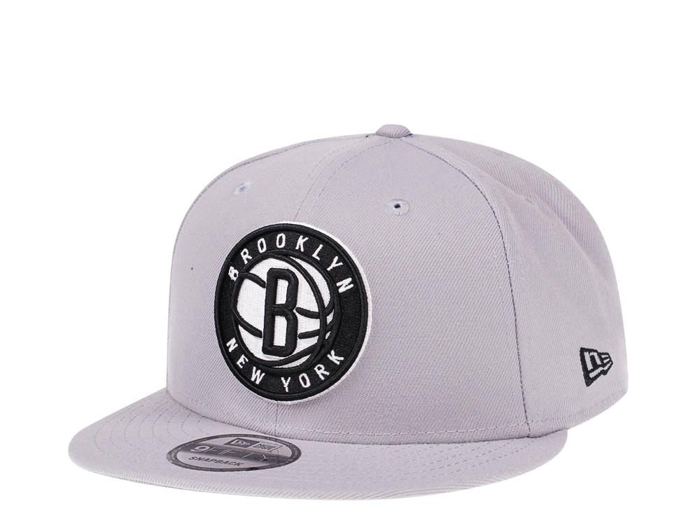 New Era Brooklyn Nets Gray Edition 9Fifty Snapback Gorra