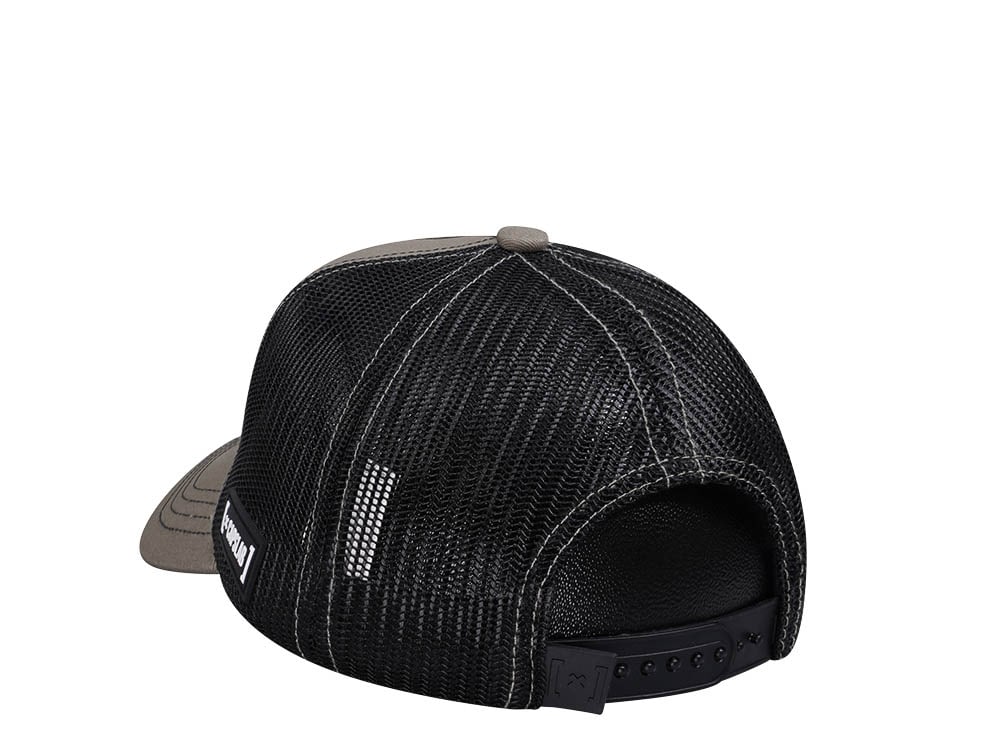 Capslab Looney Tunes Daffy Duck Olive Trucker Snapback Gorra