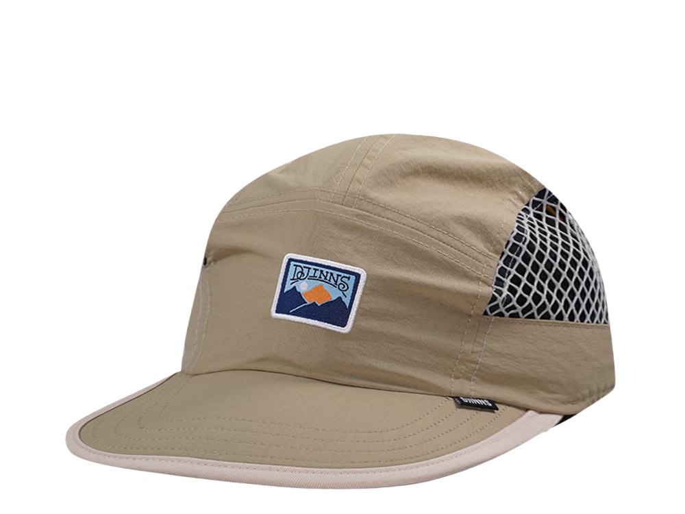 Djinns 5 Panel Sand Big Net Mountain Strapback Gorra