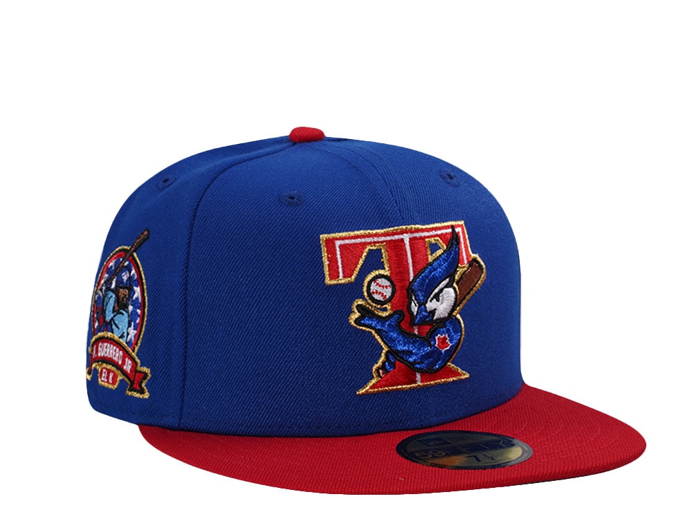 New Era Toronto Blue Jays Vladimir Guerrero Jr. Blue Two Tone Edition 59Fifty Fitted Gorra