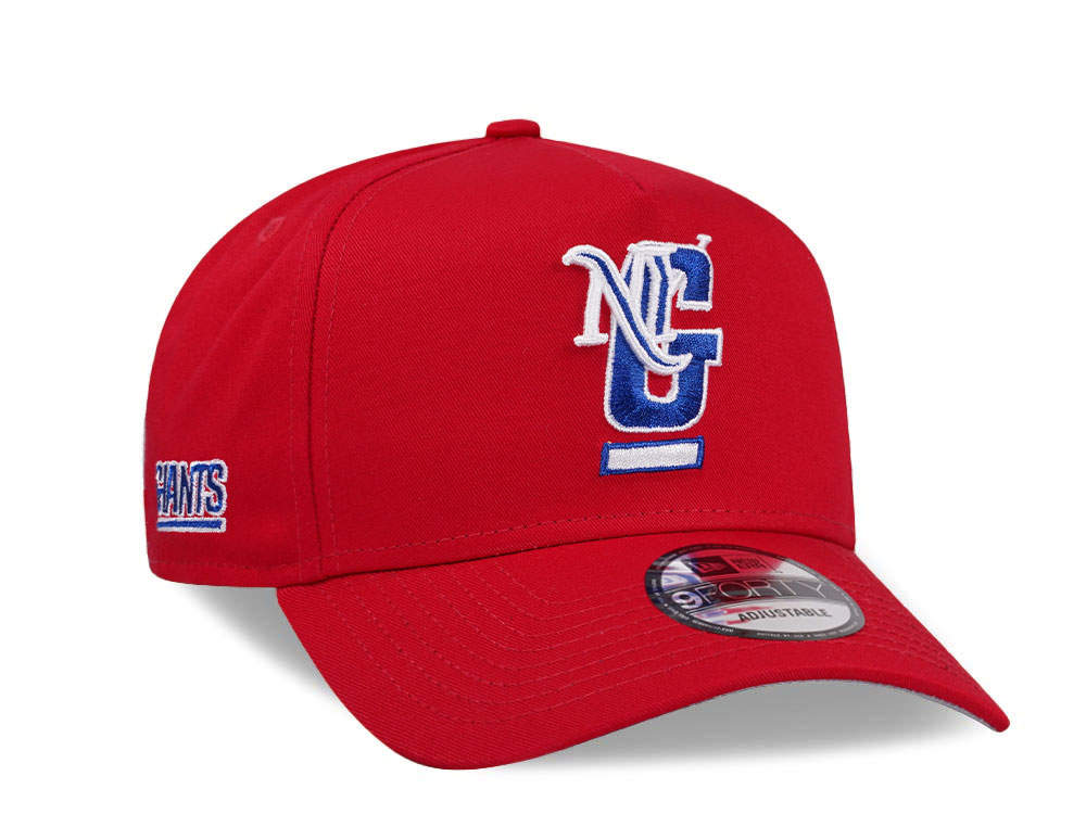 New Era New York Giants City Originals Red 9Forty A Frame Snapback Gorra