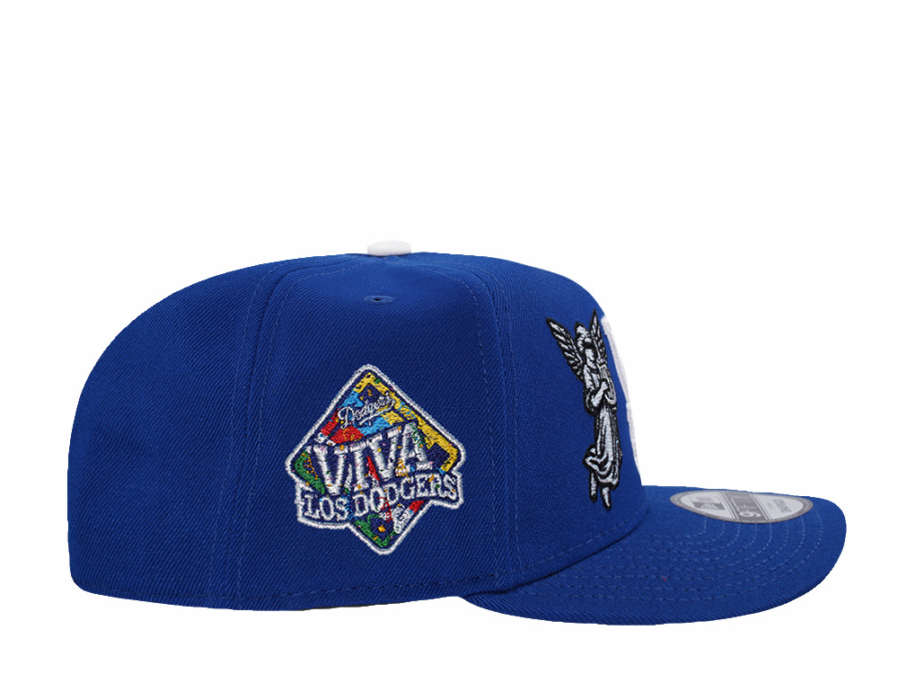 New Era Los Angeles Dodgers Angel Royal Blue Prime Edition 9Fifty A Frame Snapback Gorra