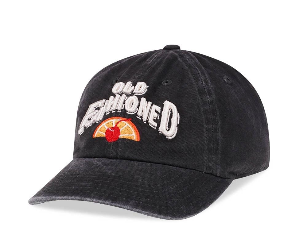 American Needle Old Fashion Archive Cocktail Black Dad  Strapback Gorra