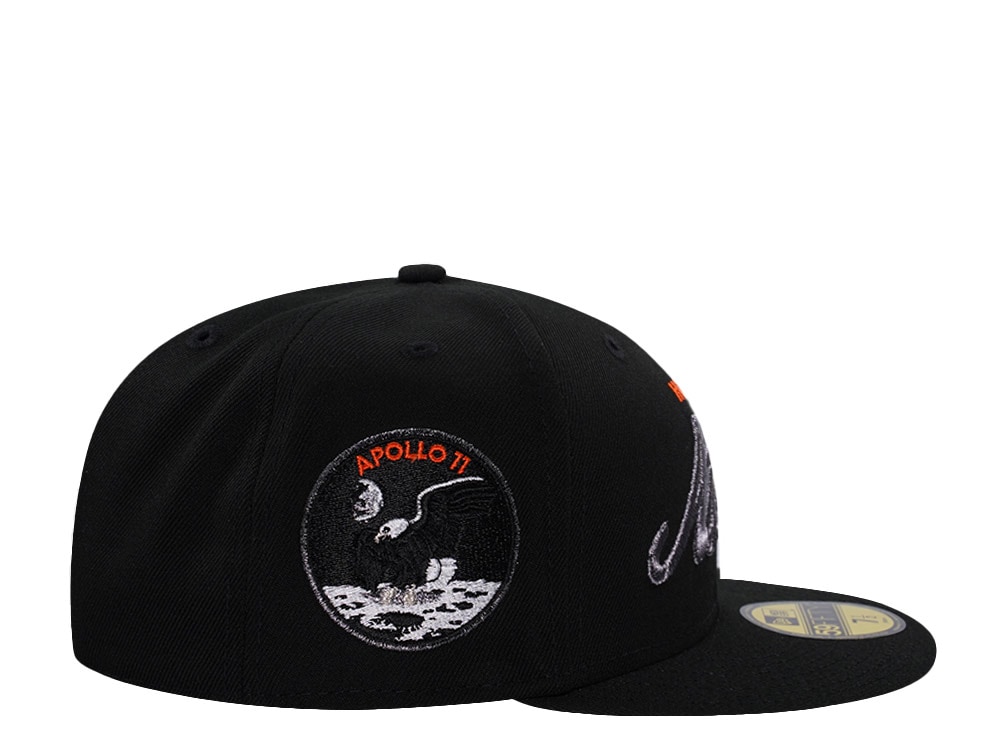 New Era Houston Astros Apollo Black Prime Edition 59Fifty Fitted Gorra