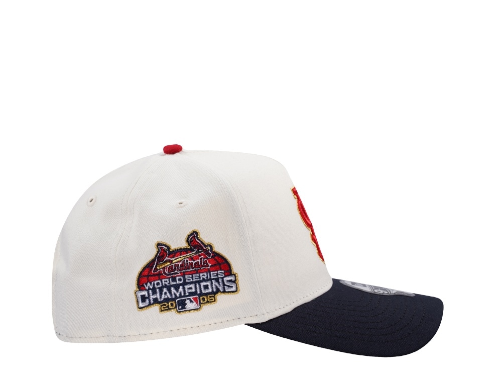 New Era St. Louis Cardinals World Series 2006 Chrome Two Tone Edition 9Forty A Frame Snapback Gorra