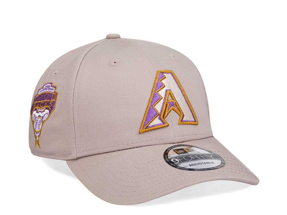 New Era Arizona Diamondbacks Inaugural Season 1998 Brown Edition 9Forty Strapback Gorra