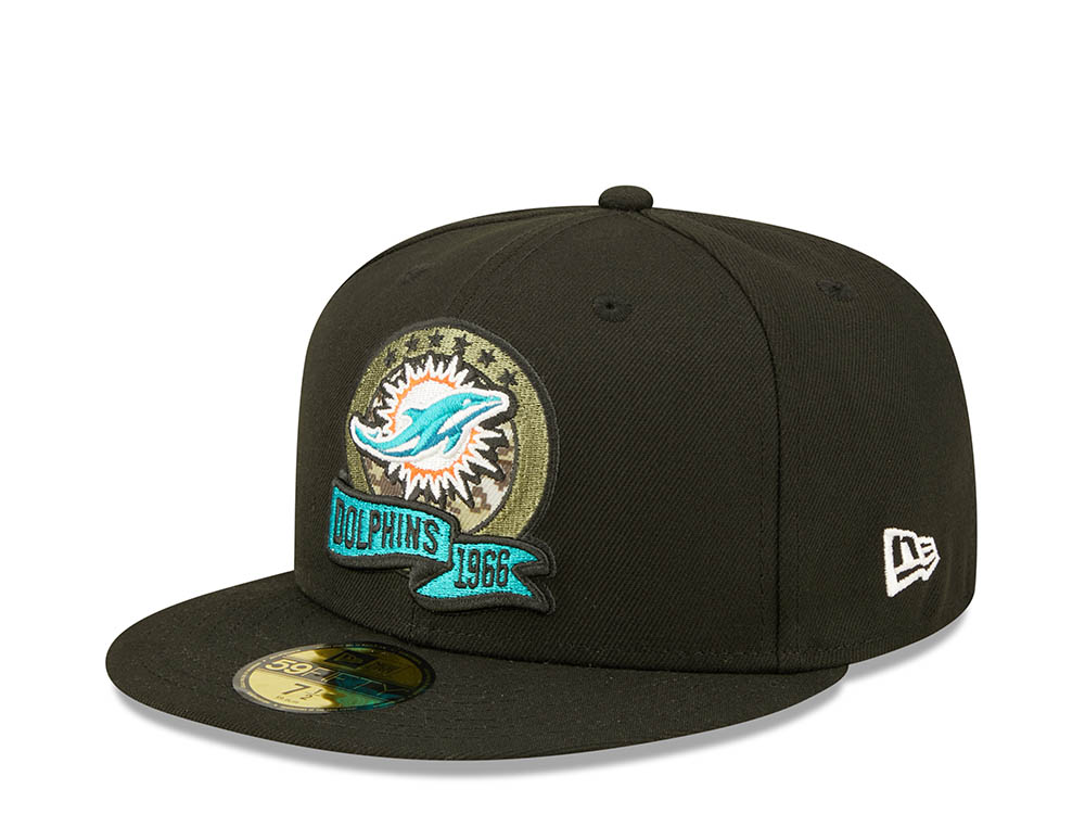New Era Miami Dolphins Salute to Service 2022 Fitted 59Fifty Gorra