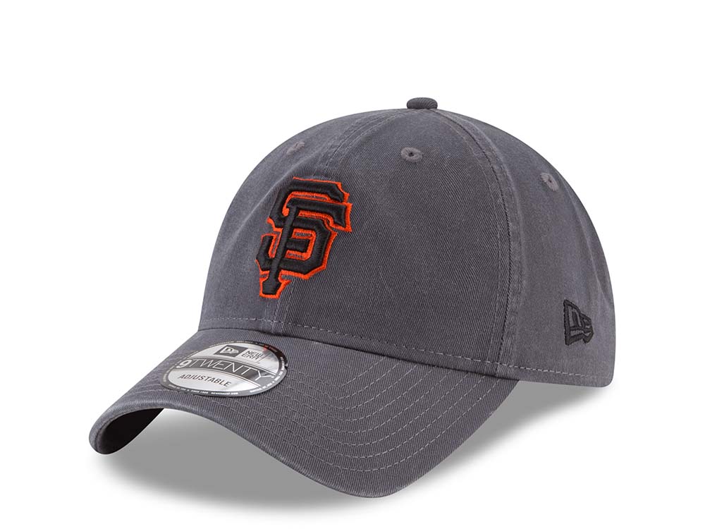 New Era San Francisco Giants Gray Core Classic 9Twenty Strapback Gorra