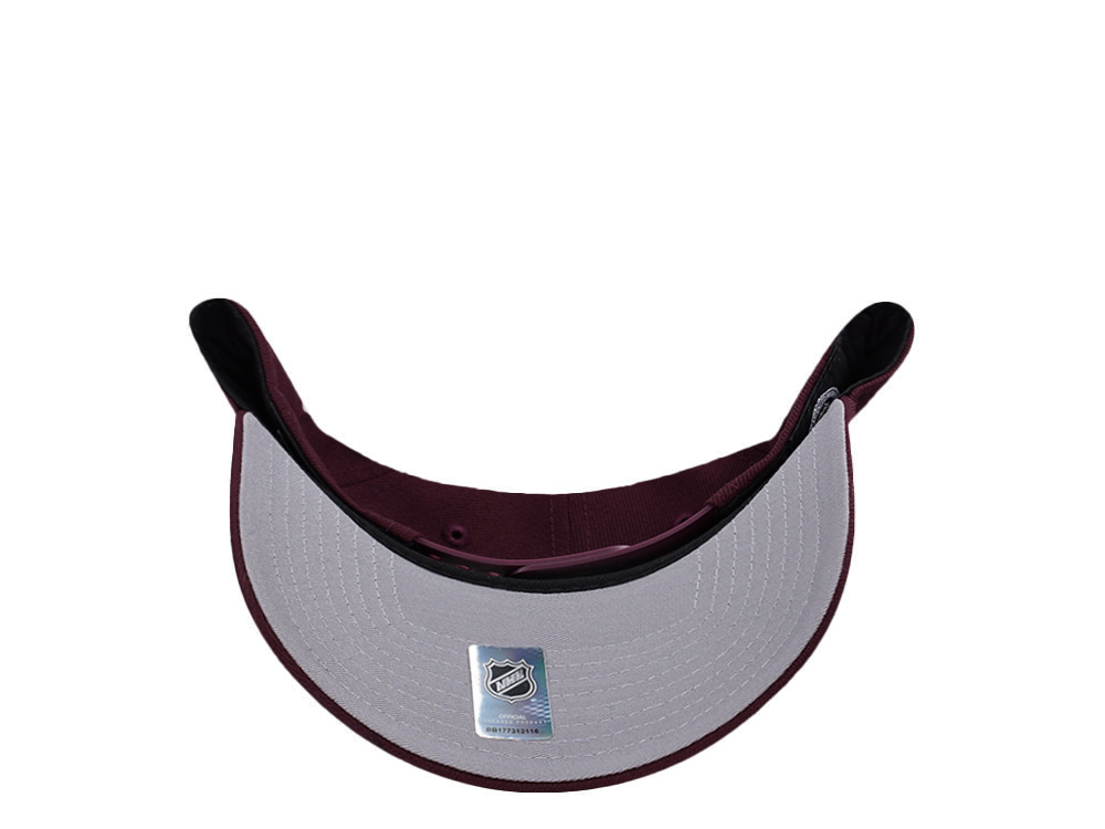 New Era Anaheim Ducks 30th Anniversary Maroon Prime Edition 9Forty A Frame Snapback Gorra