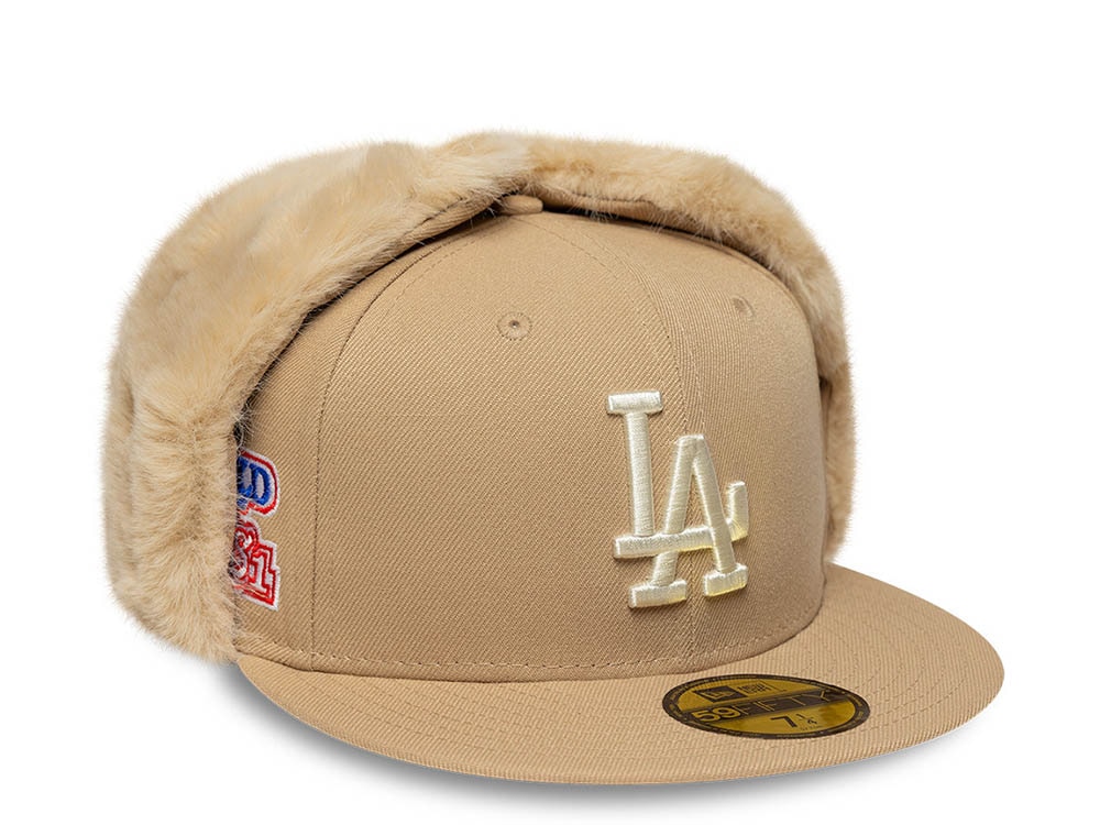 New Era Los Angeles Dodgers World Series 1981 Camel Prime Edition 59Fifty Dogear Fitted Gorra