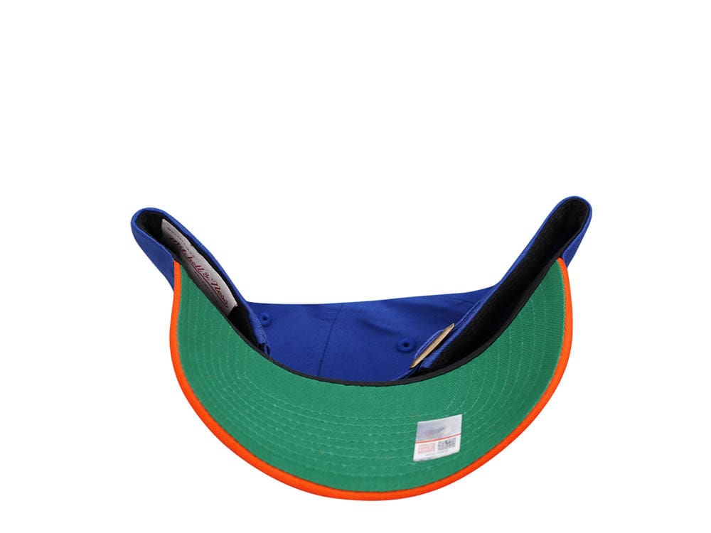 Mitchell & Ness University of Florida Team Two Tone 2.0 Dad Strapback Gorra