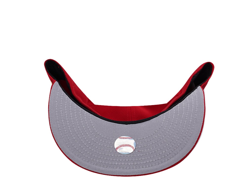 New Era San Francisco Giants 60th Anniversary Scarlet Prime Edition 59Fifty Fitted Gorra