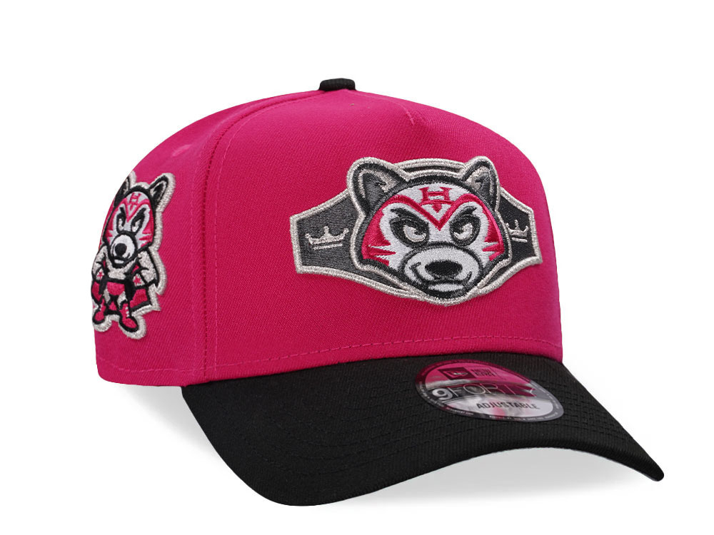 New Era Hudson Valley Renegades Pink Two Tone 9Forty A Frame Snapback Gorra