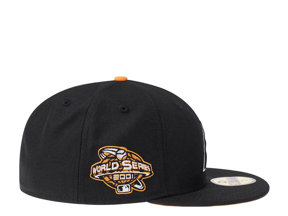 New Era Arizona Diamondbacks Tiger Infill 2001 World Series 59Fifty Fitted Gorra