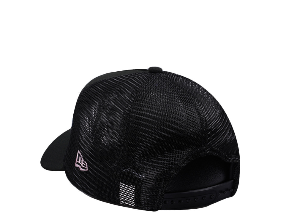 New Era Inter Miami La Familia Black Prime Edition 9Forty A Frame Trucker Snapback Gorra