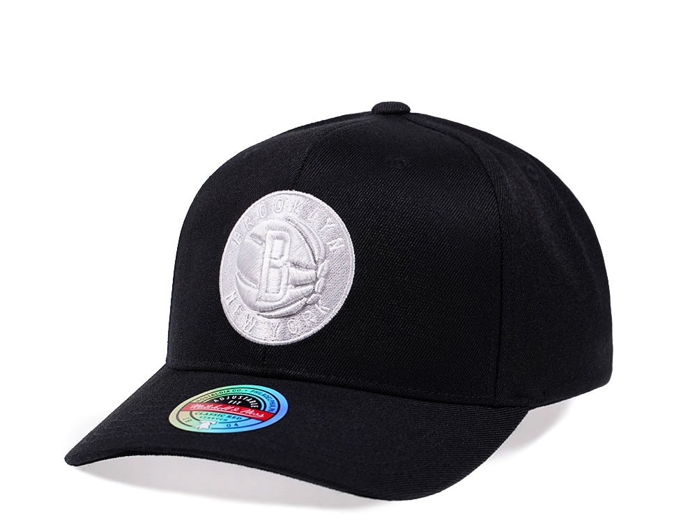 Mitchell & Ness Brooklyn Nets Duotone Red Line Flex Snapback Gorra