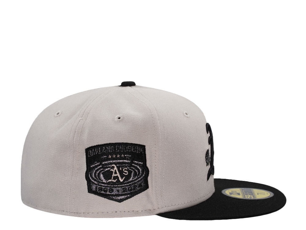 New Era Oakland Athletics Coliseum Stone Two Tone Edition 59Fifty Fitted Gorra
