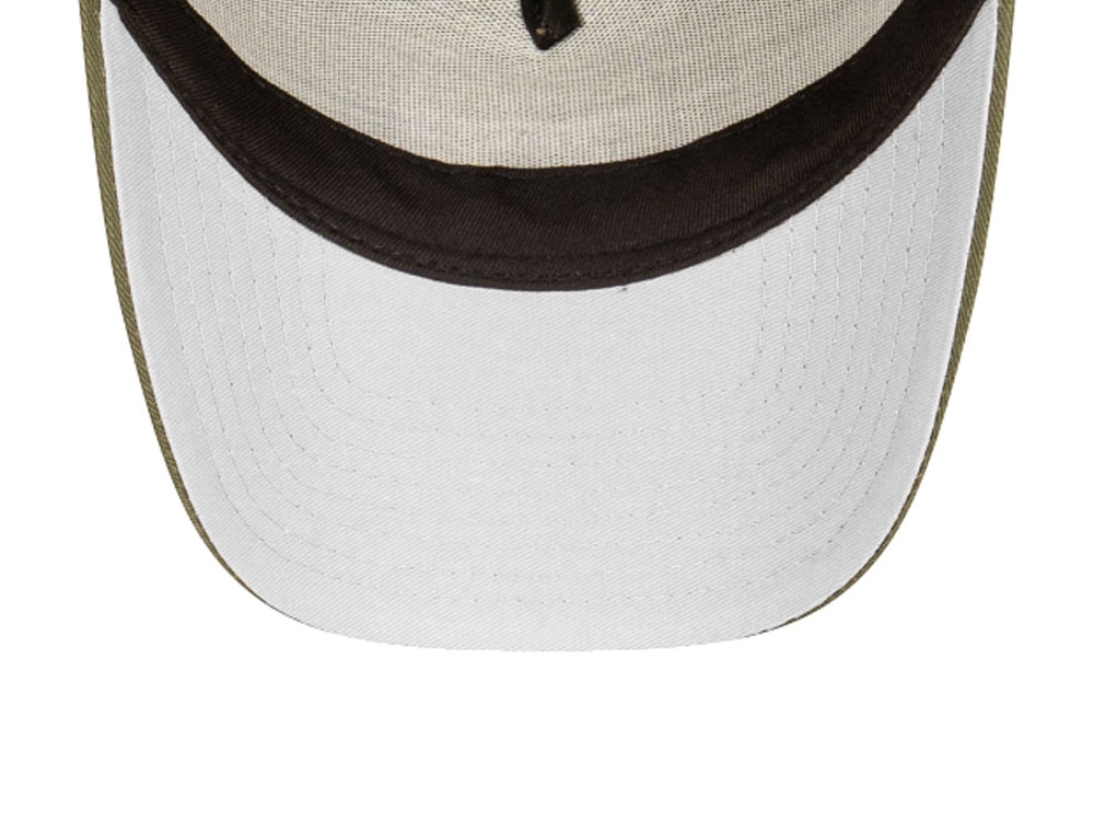 New Era Chicago Bulls Spanish Olive A Frame Snapback Gorra