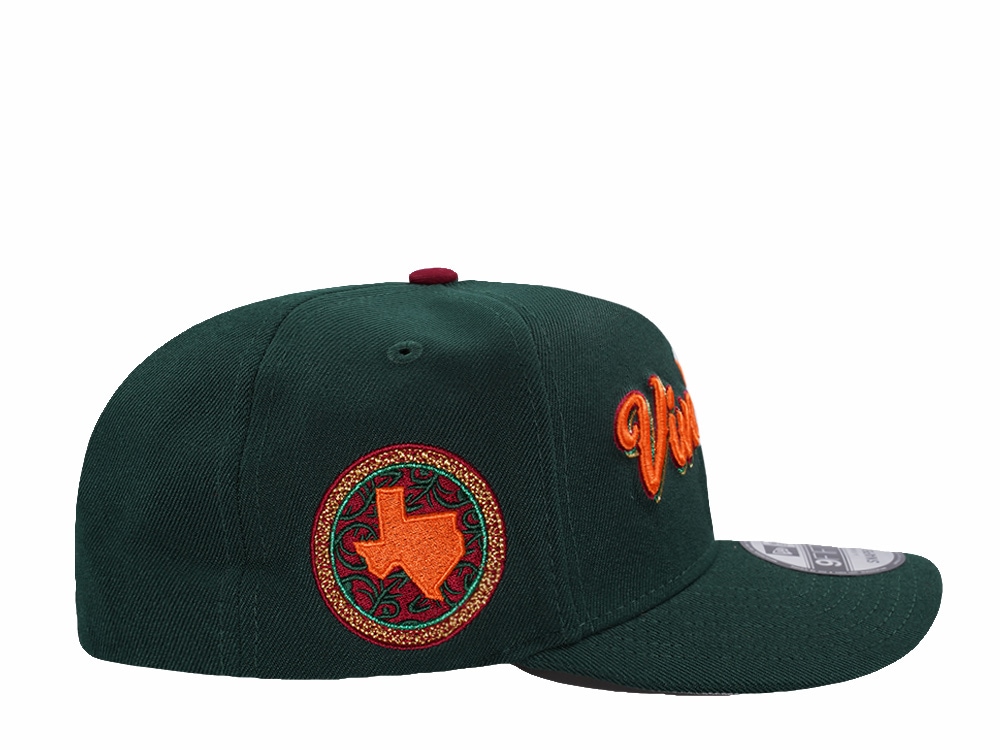New Era Texas Rangers City Connect Dark Green Prime Edition 9Fifty A Frame Snapback Gorra