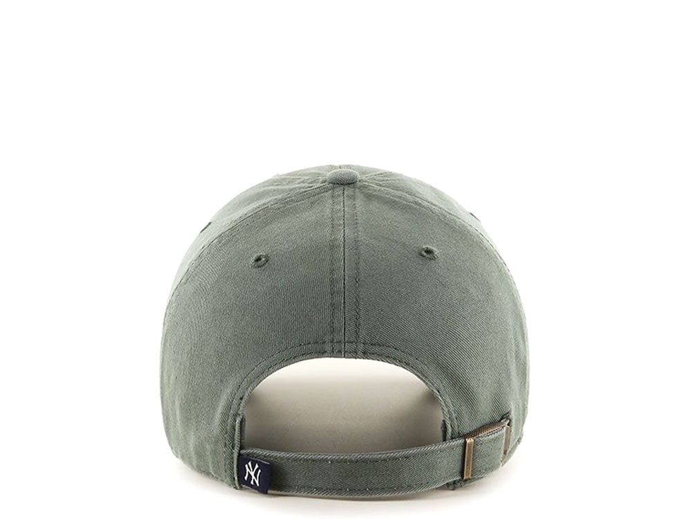 47Brand New York Yankees Clean Up Olive Strapback Gorra