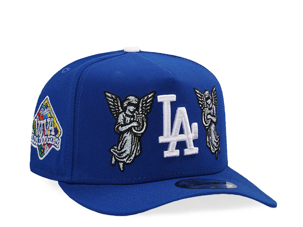 New Era Los Angeles Dodgers Angel Royal Blue Prime Edition 9Fifty A Frame Snapback Gorra