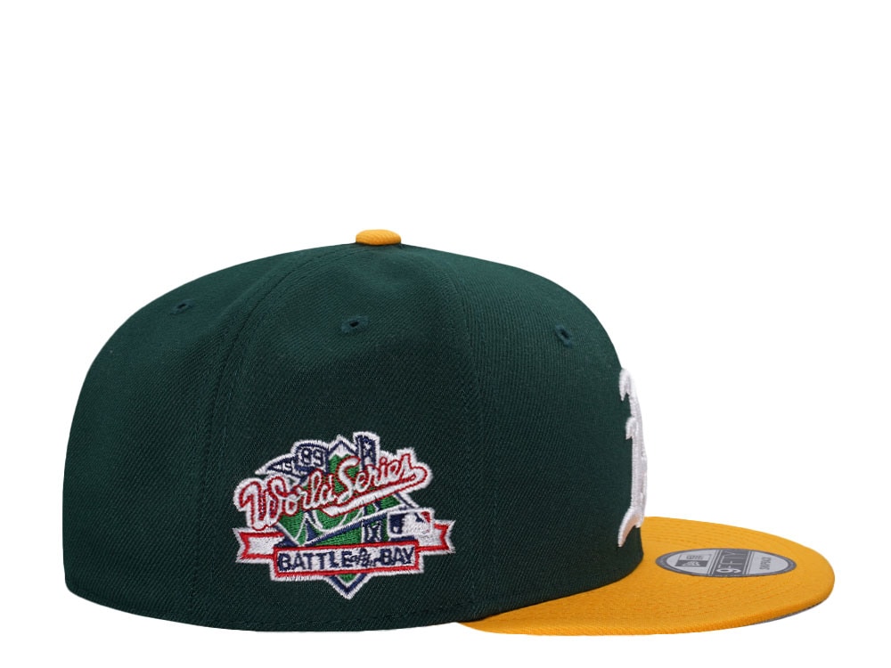 New Era Oakland Athletics World Series 1989 Dark Green Two Tone Edition 9Fifty Snapback Gorra