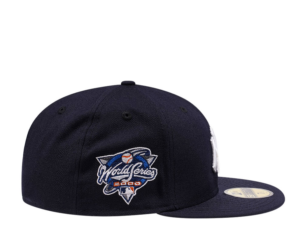 New Era New York Yankees World Series 2000 Navy and Pink Edition 59Fifty Fitted Gorra