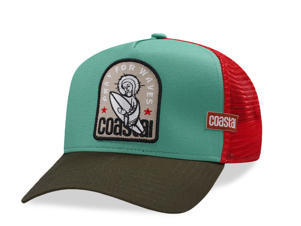 Djinns HFT Pray For Surf Trucker Snapback Gorra