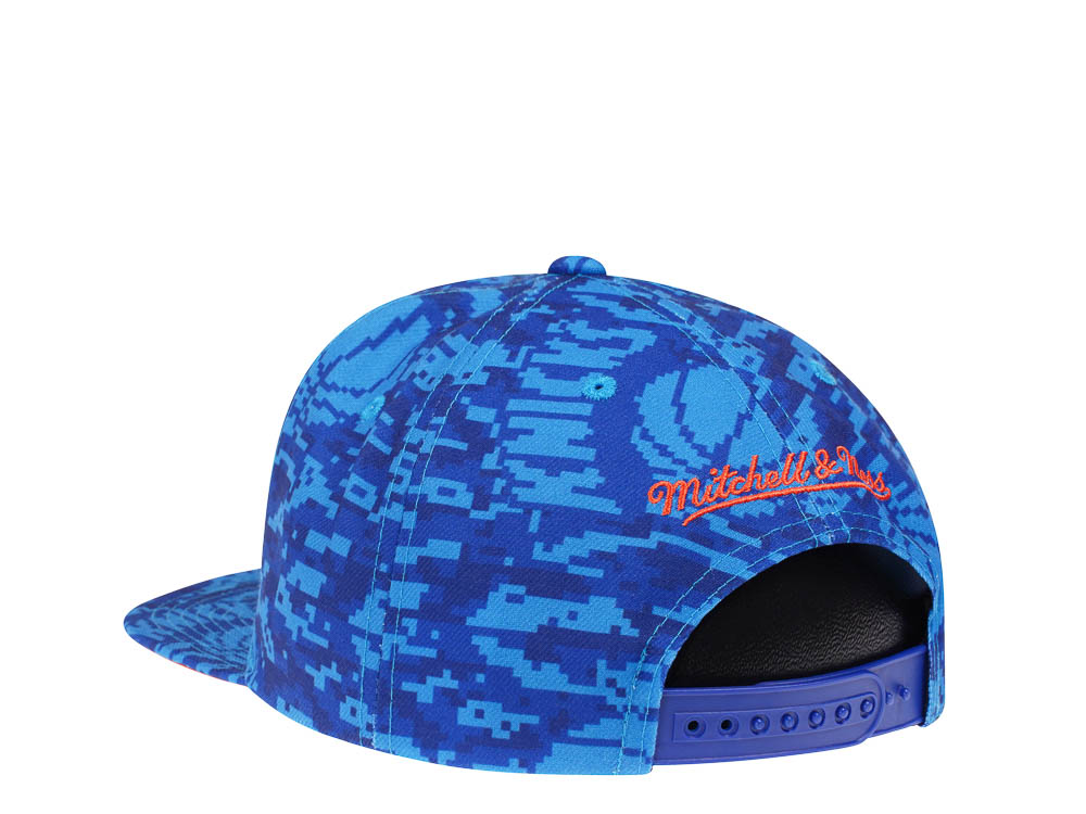 Mitchell & Ness New York Knicks NBA Team Digi Camo Hardwood Classic Snapback Gorra