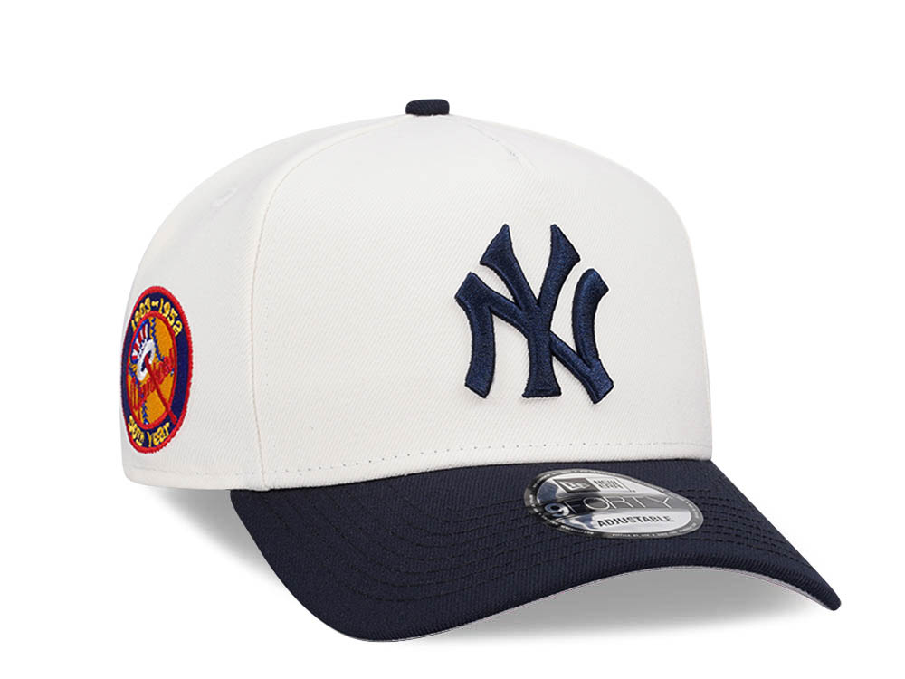 New Era New York Yankees 50th Anniversary Chrome Two Tone Edition 9Forty A Frame Snapback Gorra