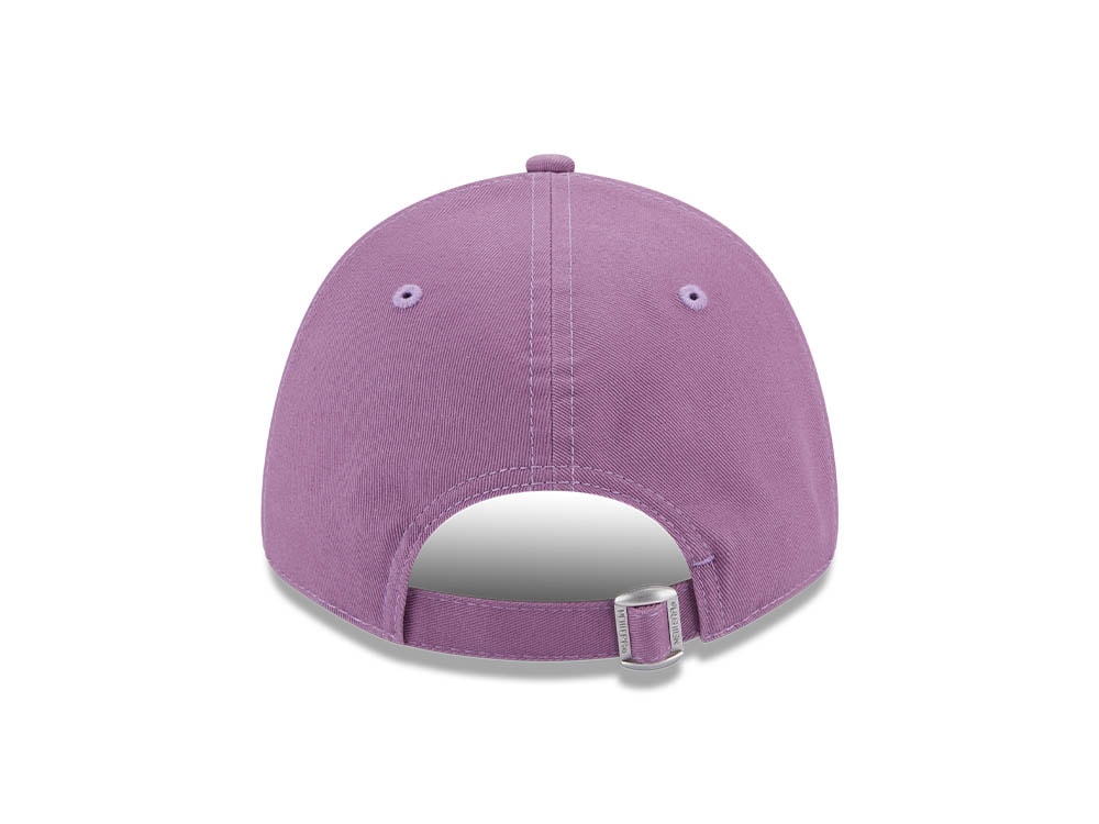 New Era New York Yankees League Essential Purple 9Forty Strapback Gorra
