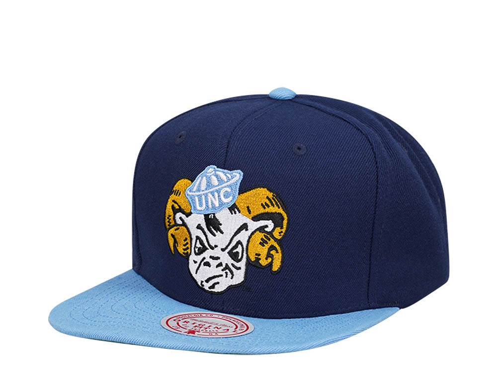 Mitchell & Ness University of North Carolina Team Two Tone 2.0 Snapback Gorra