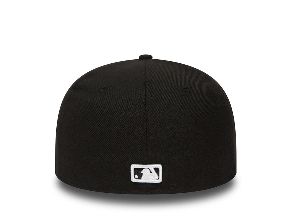 New Era Los Angeles Dodgers Plain Black Prime Edition 59Fifty Fitted Gorra