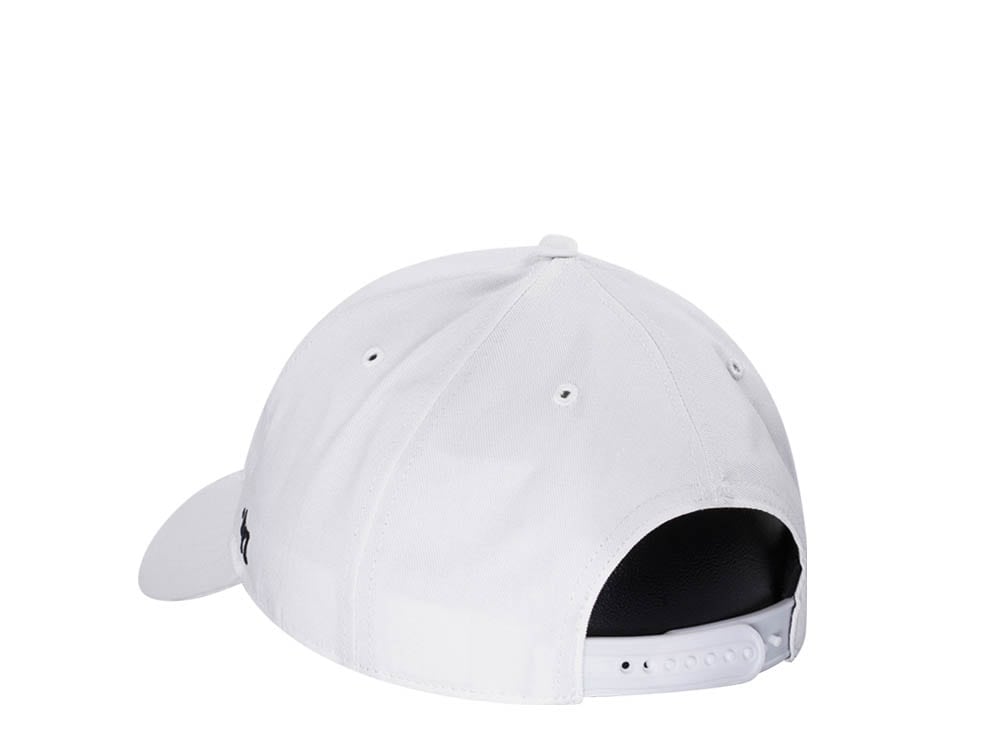 47Brand Los Angeles Dodgers White Raised Basic MVP Snapback Gorra