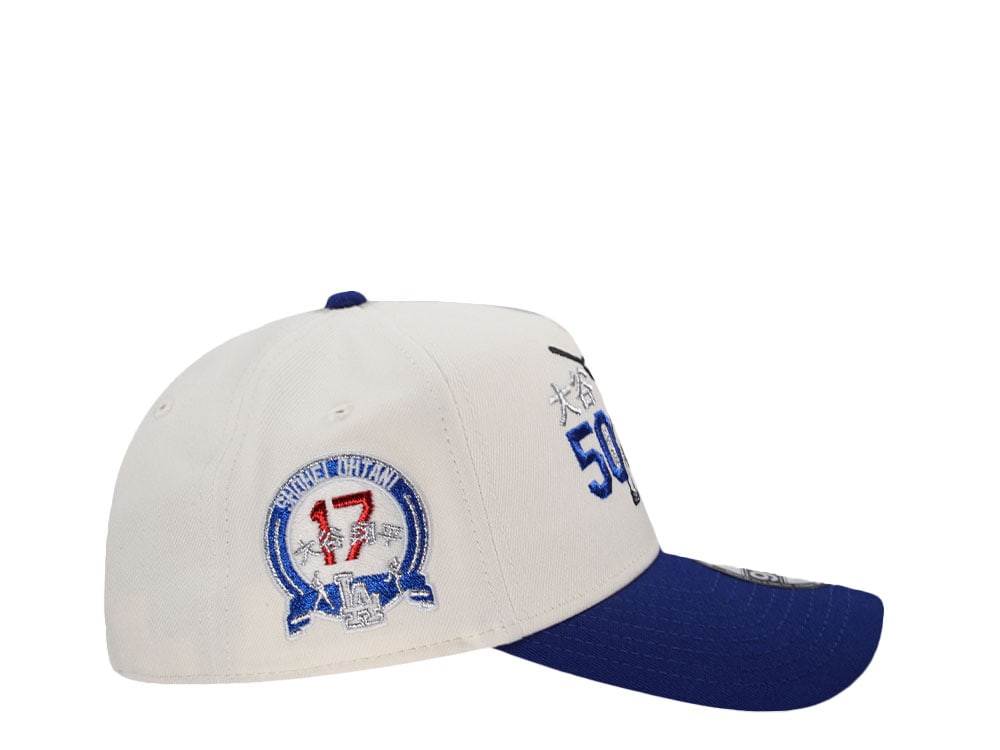 New Era Los Angeles Dodgers Ohtani 50 50 Season Chrome Two Tone Edition 9Forty A Frame Snapback Gorra