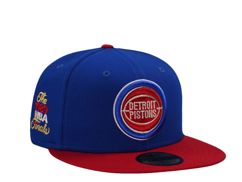 New Era Detroit Pistons NBA Finals 1989 Two Tone Edition 59Fifty Fitted Gorra