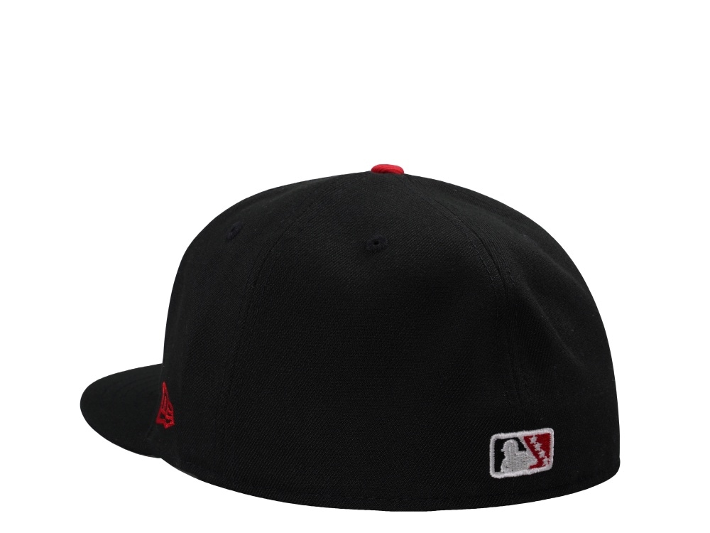 New Era El Paso Chihuahuas Dia De Los Muertos Glow in the Dark Horror Edition 59Fifty Fitted Gorra