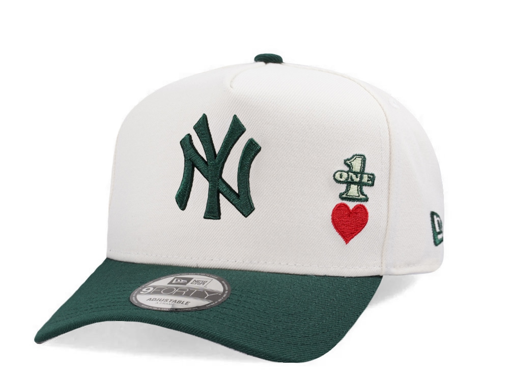 New Era New York Yankees World Series 1999 Dollar Chrome Two Tone Edition 9Forty A Frame Snapback Gorra